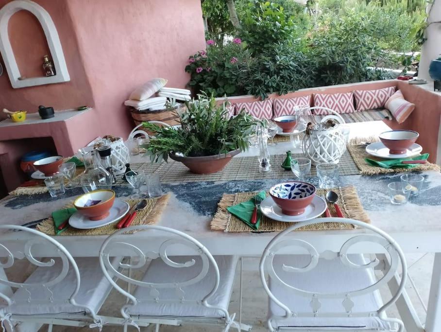 Villa Casa Dei Melograni At Vourlidia Leros à Vromolithos Extérieur photo