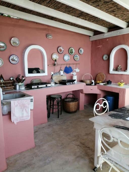 Villa Casa Dei Melograni At Vourlidia Leros à Vromolithos Extérieur photo